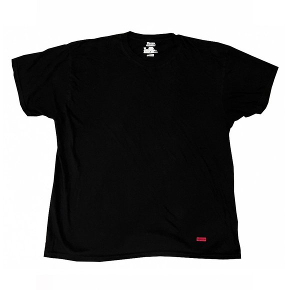 Supreme Other - SOLD!! Supreme Hanes T-shirt, Black, size L